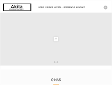 Tablet Screenshot of akila.pl